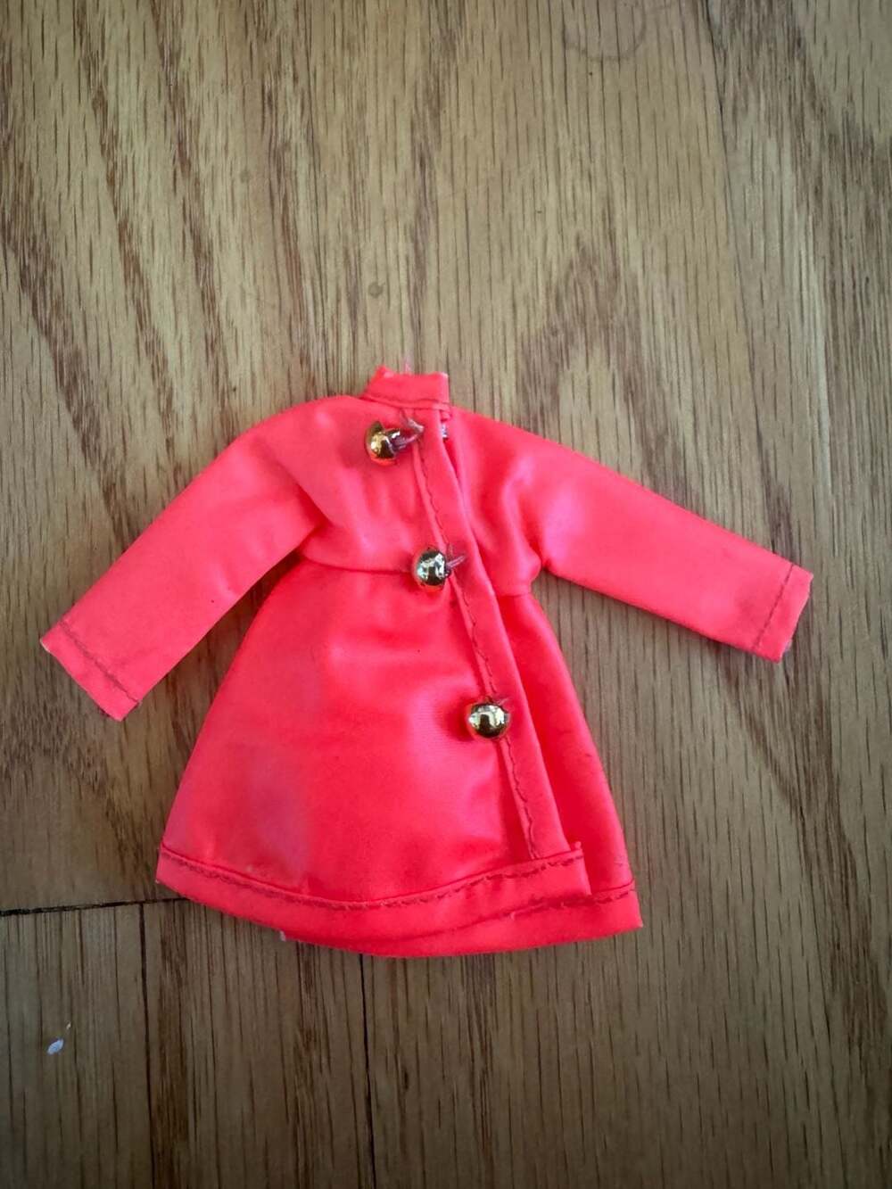 Vintage 1970’s Topper Dawn Doll City Slicker Pink Overcoat